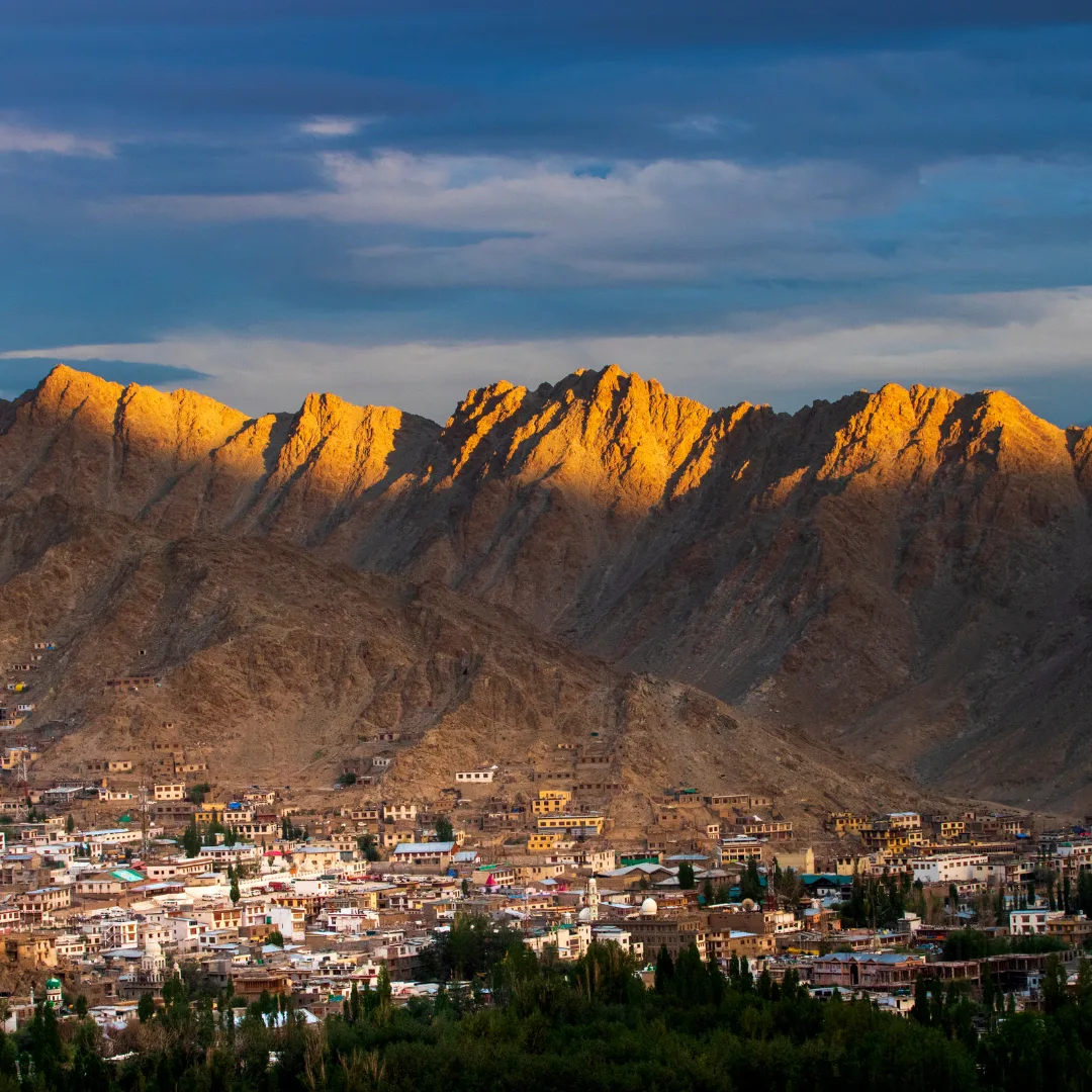 Departure from Leh