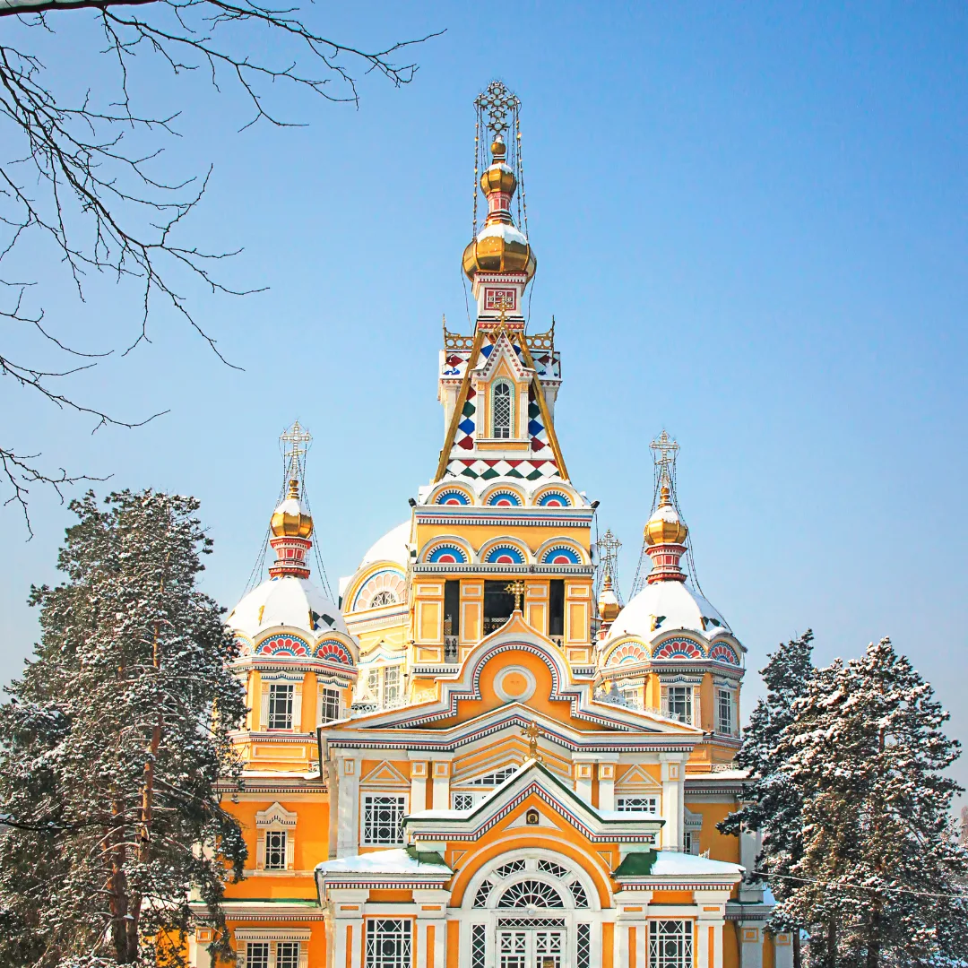 Arrival in Almaty